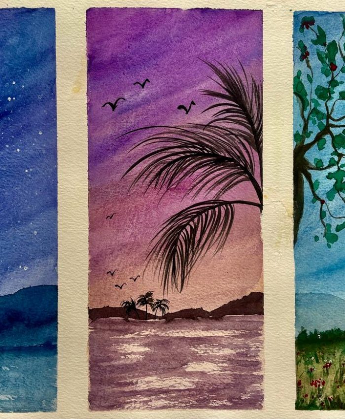 Quadrinhos paisagens
