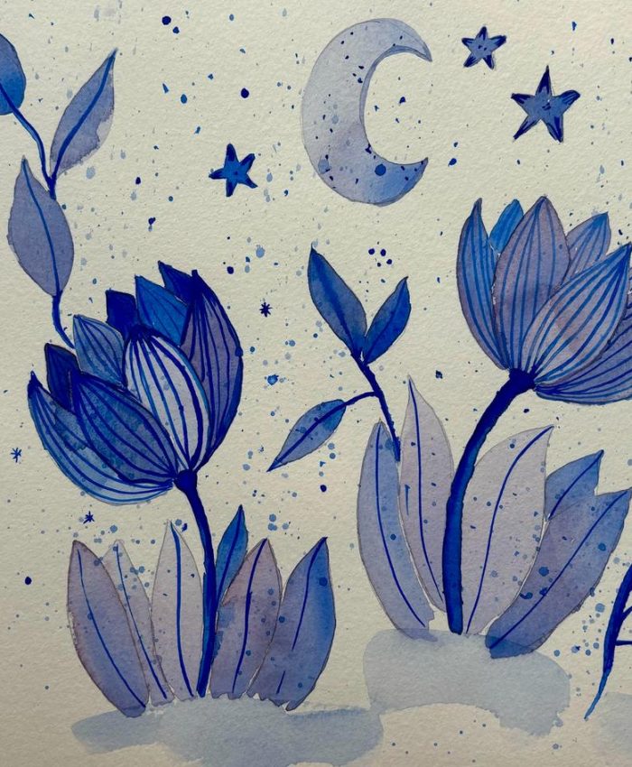 Monocromático (azul)